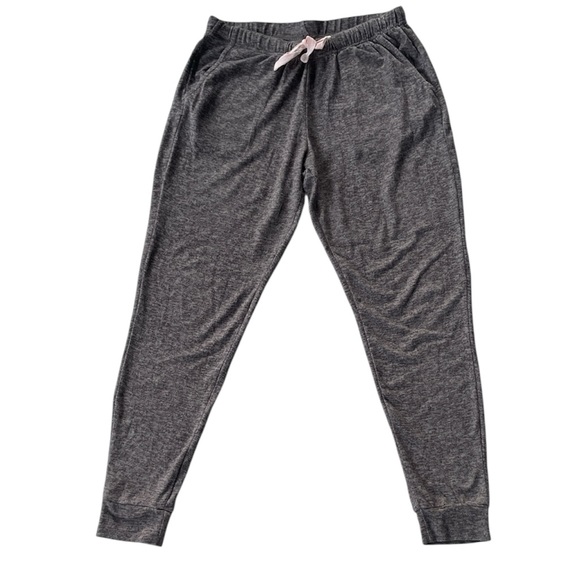 C&C CALIFORNIA WOMENS GRAY JOGGER PANTS WITH DRAWSTRING SIZE MEDIUM - Picture 1 of 4